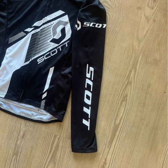 SCOTT Authentic Windbreaker Cycling Jacket Top Men’s size small with pockets - Picture 4 of 6